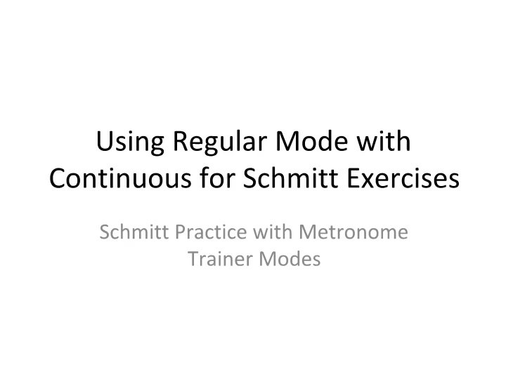 Advanced Time Signatures Tutorial